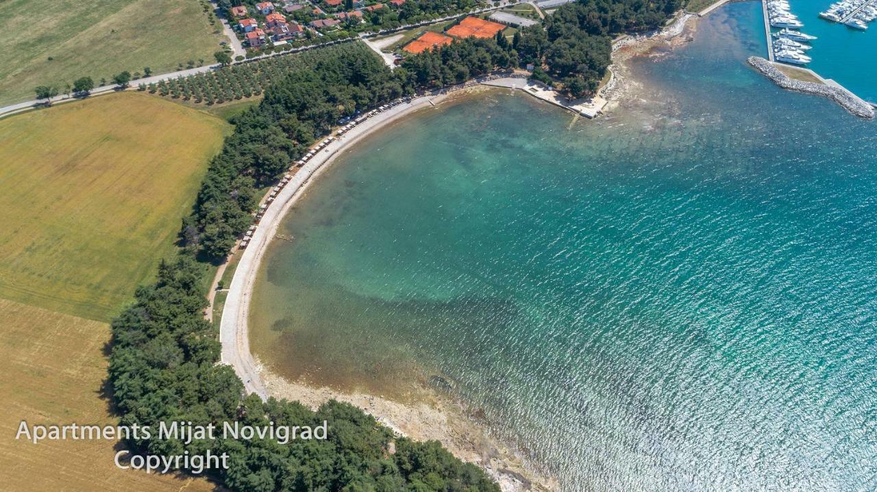 Apartments Mijat Novigrad Istria Eksteriør bilde