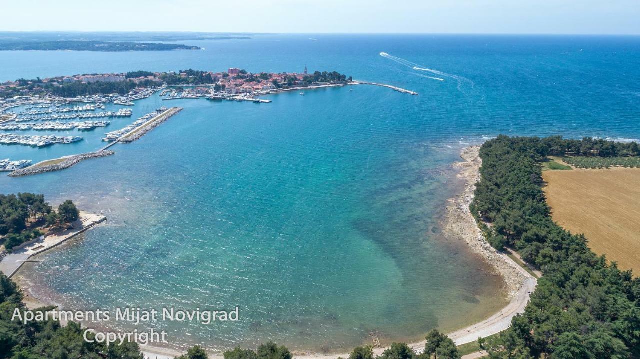 Apartments Mijat Novigrad Istria Eksteriør bilde